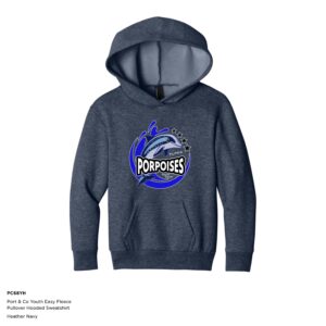 Port & Co™ Youth Easy Fleece Pullover Hooded Sweatshirt