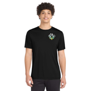 Sport-Tek Posi-UV Pro Tee. Black ST420