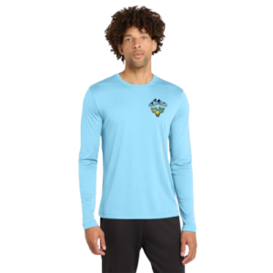 Sport-Tek Posi-UV Pro Long Sleeve Tee Light Blue ST420LS